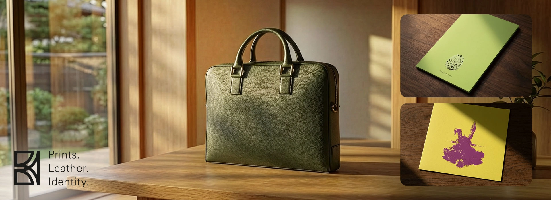 Prints. Leather. Identity. Ostern Prints. Leather. Identity. Ostern